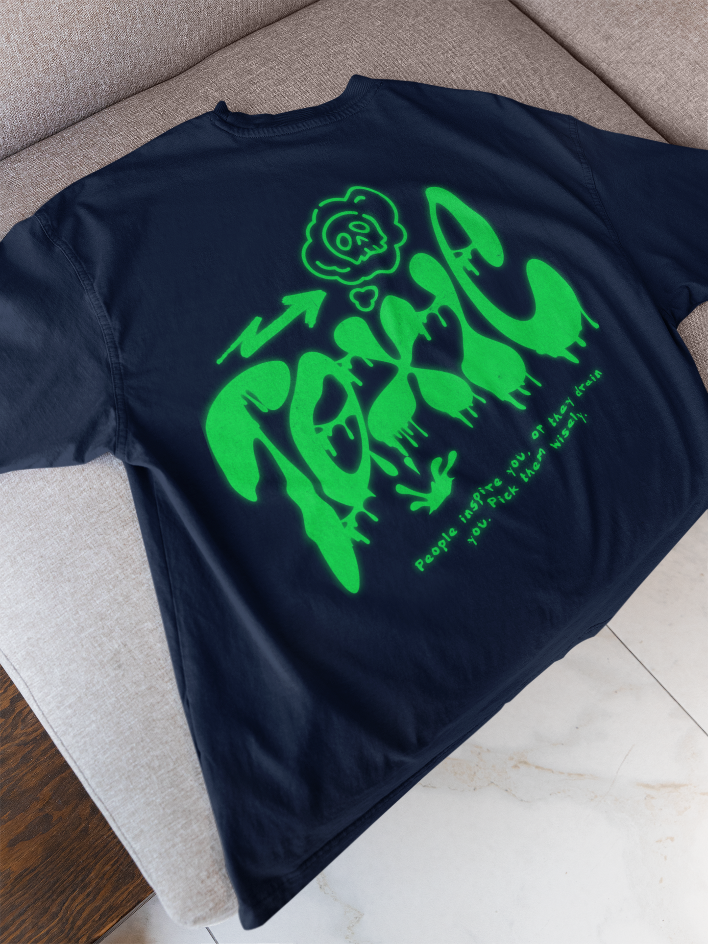 Toxicity - Terry Oversized T-Shirt