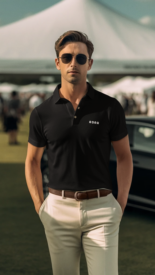 Polo Essentials - Black