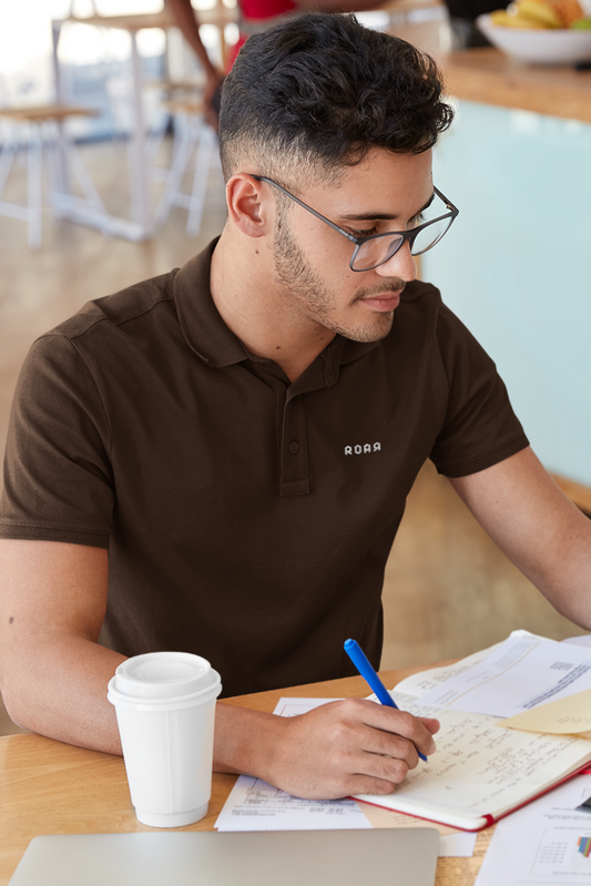 Polo Essentials - Coffee Brown